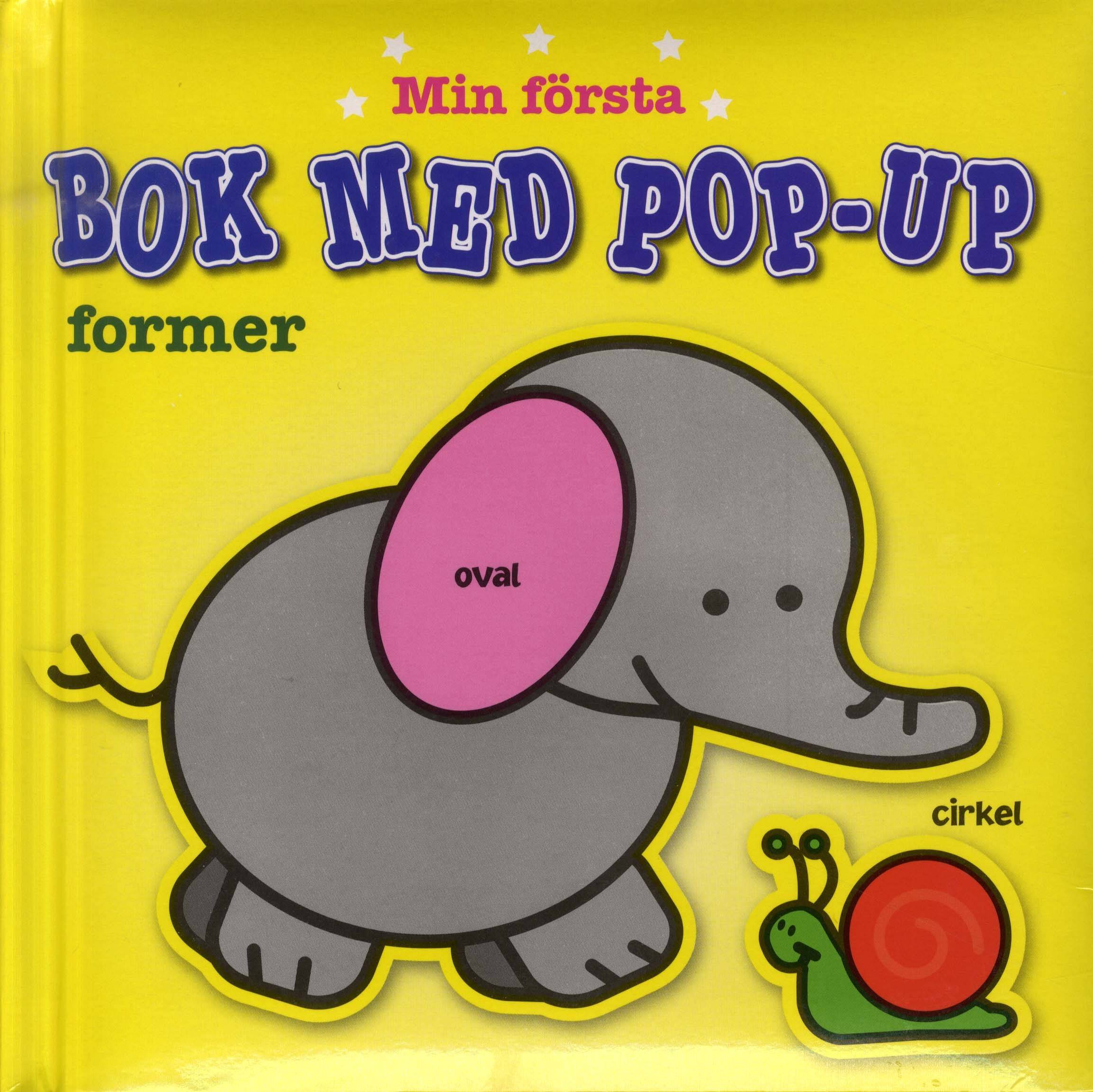 Min första bok med popup : former