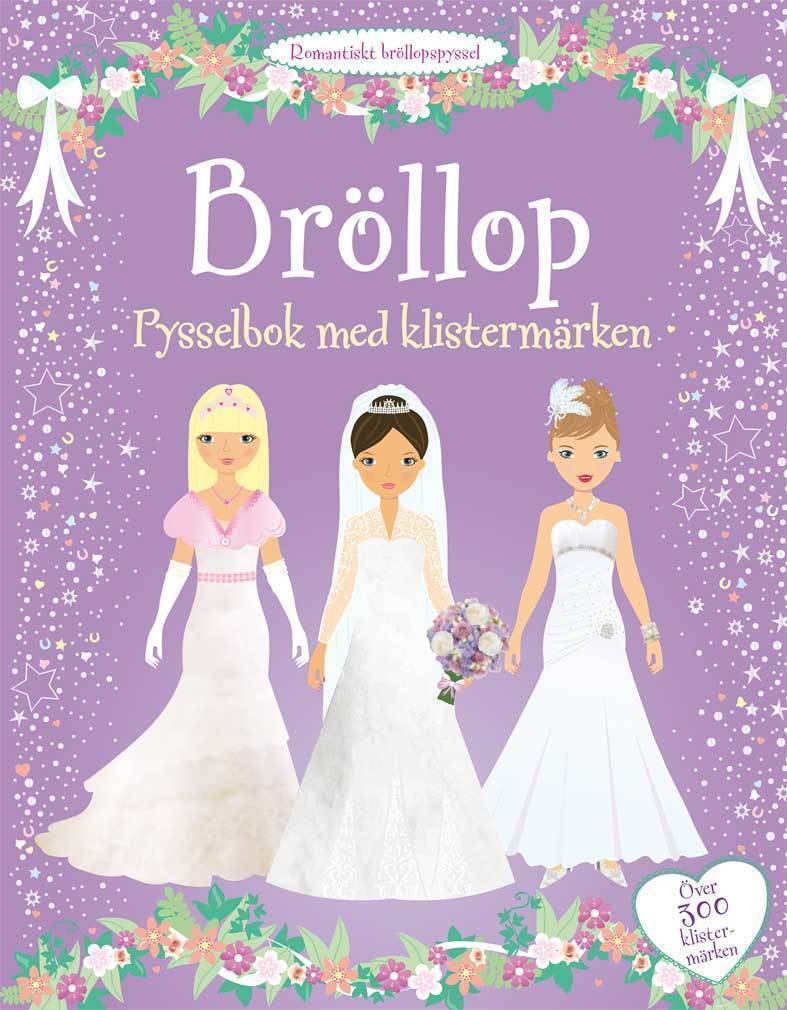 Bröllop - pysselbok med klistermärken