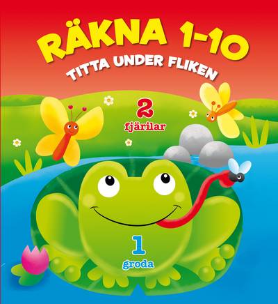 Titta under fliken : räkna 1-10