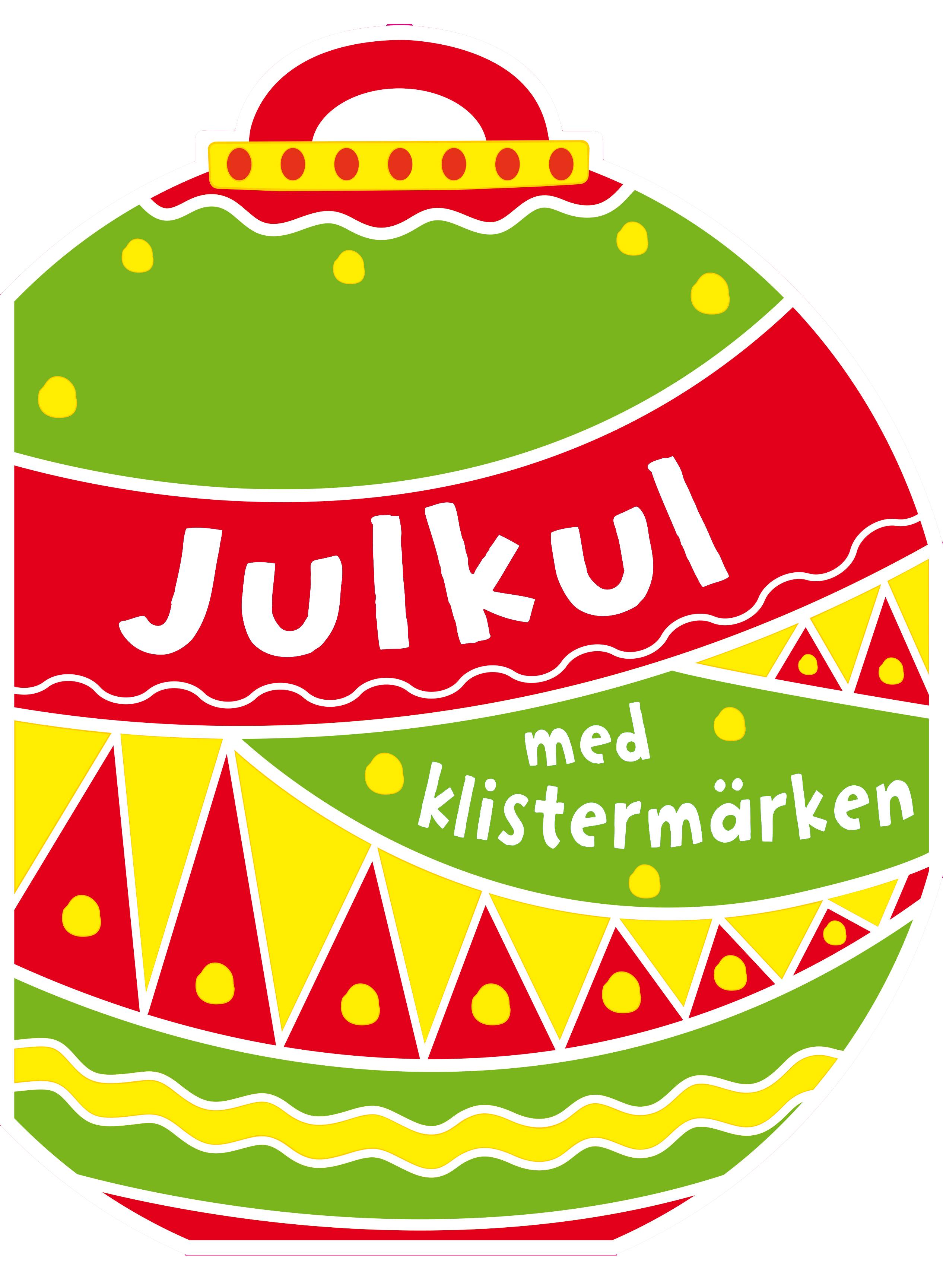 Julkul med klistermärken