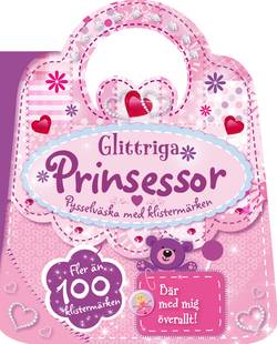 Glittriga prinsessor : pysselväska med klistermärken