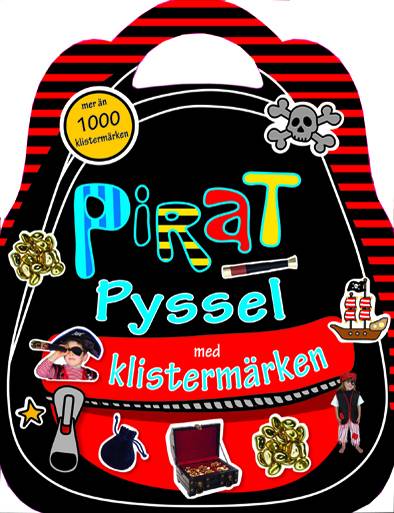 Piratpyssel med klistermärken