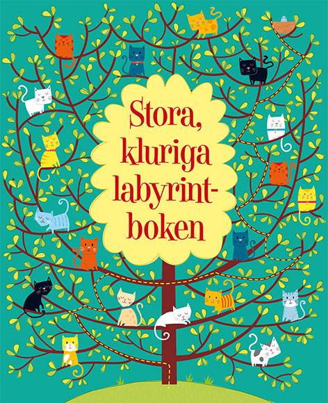 Stora, kluriga labyrintboken