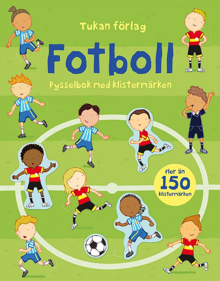 Fotboll : pysselbok med klistermärken