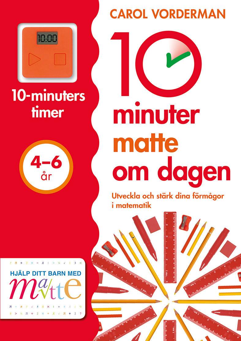 10 minuter matte om dagen 4-6 år