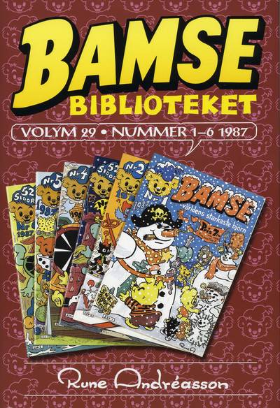 Bamsebiblioteket. Vol 29, Nummer 1-6 1987