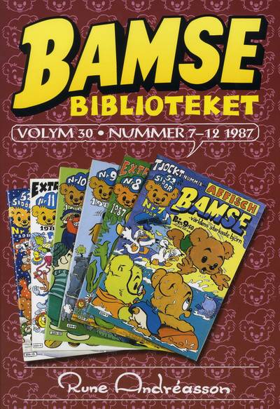 Bamsebiblioteket. Vol 30, Nummer 7-12 1987