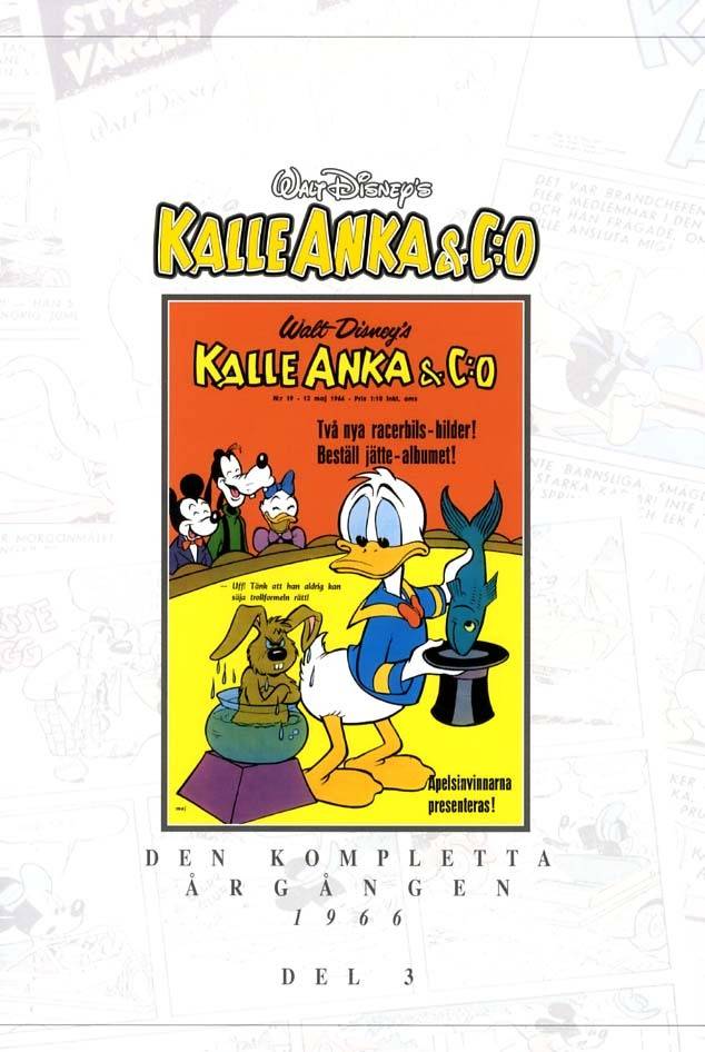 Kalle Anka & C:o. Den kompletta årgången 1966. D 3