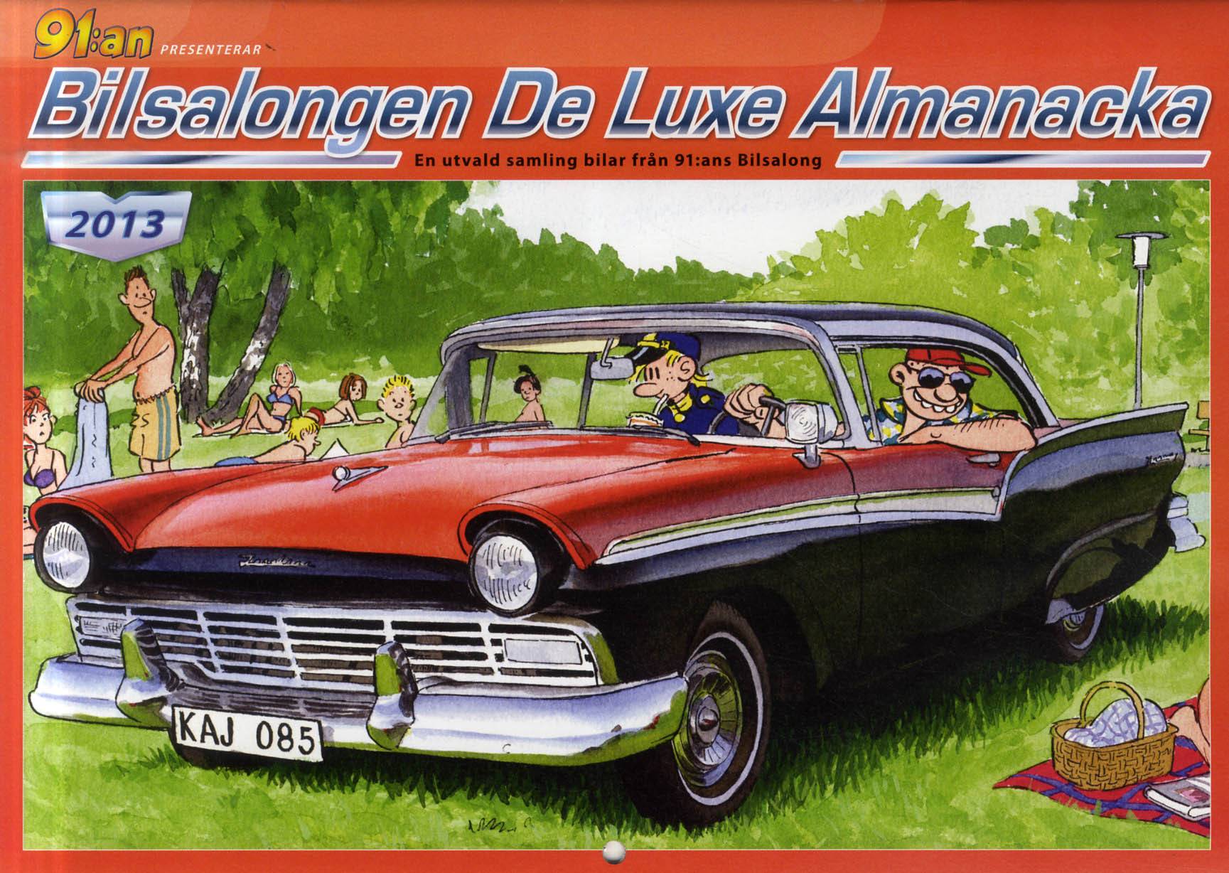 91:an Bilsalongen De Luxe Almanacka 2013