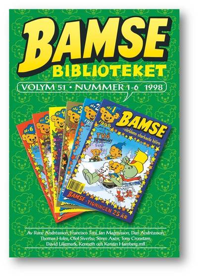 Bamse Biblioteket. Vol 55, nummer 1-7 2000