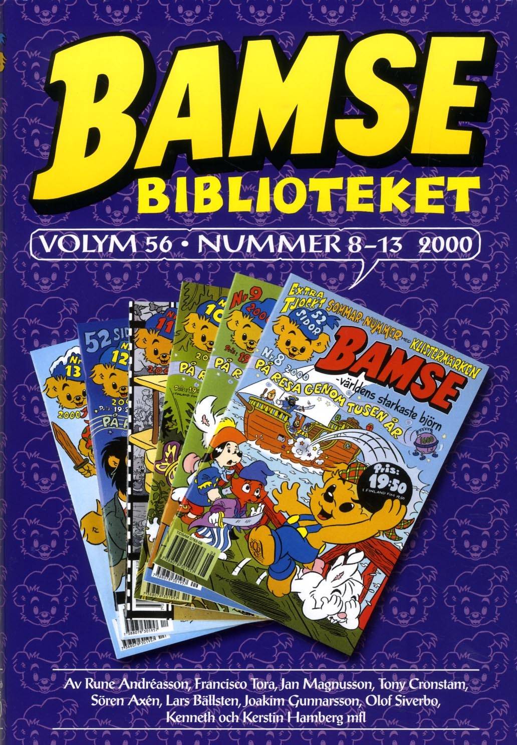 Bamse Biblioteket. Vol 56, nummer 8-13 2000