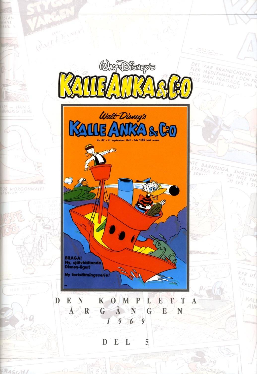 Kalle Anka & Co. Den kompletta årgången 1969. D.5