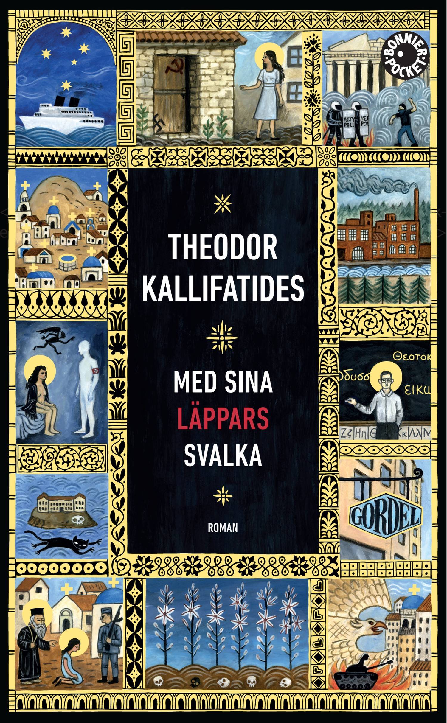 Med sina läppars svalka