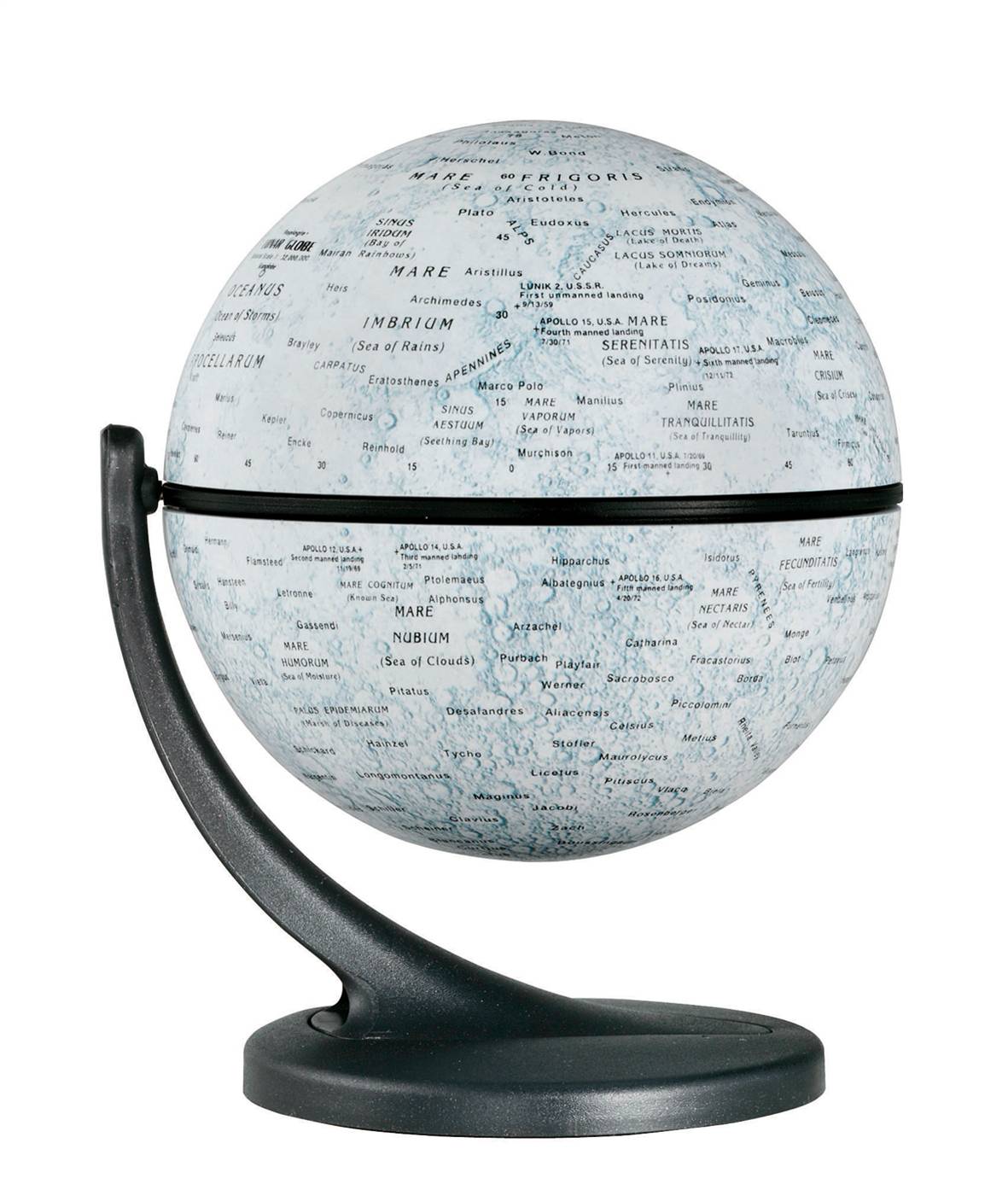 Jordglob Wonder Moon 48800 månglob utan belysning : JORDGLOB 11 CM MOON