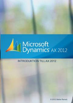 Introduktion till Dynamics AX 2012
