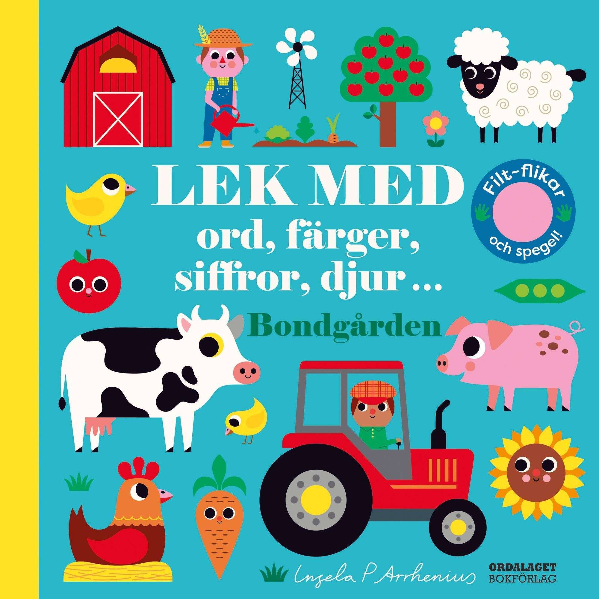 Lek med ord, färger, siffror, djur... Bondgården
