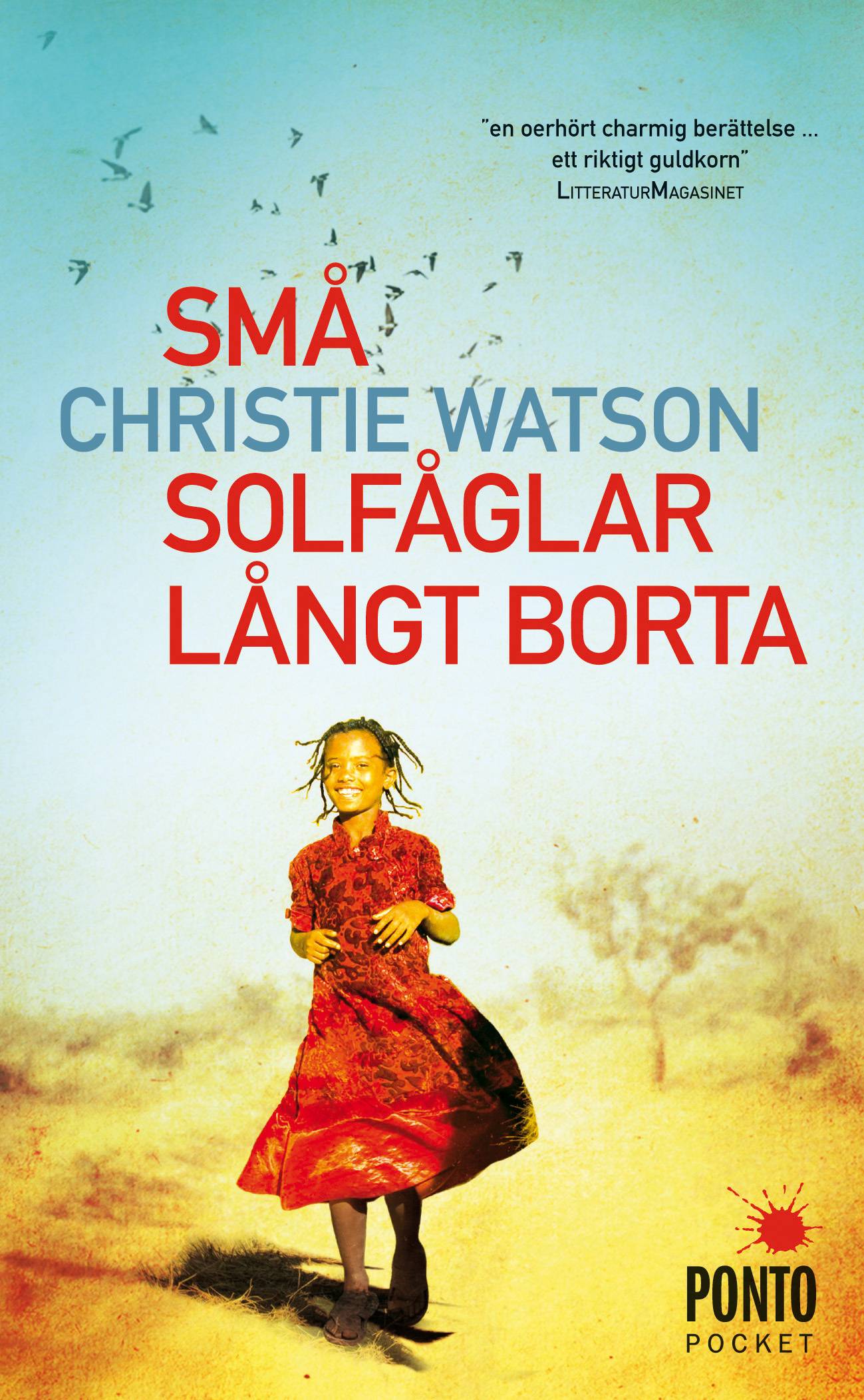 Små solfåglar långt borta