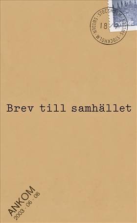 Brev till samhället