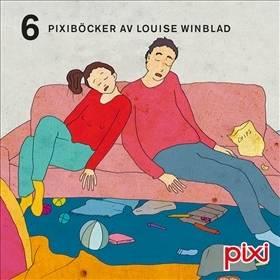 6 pixiböcker med 