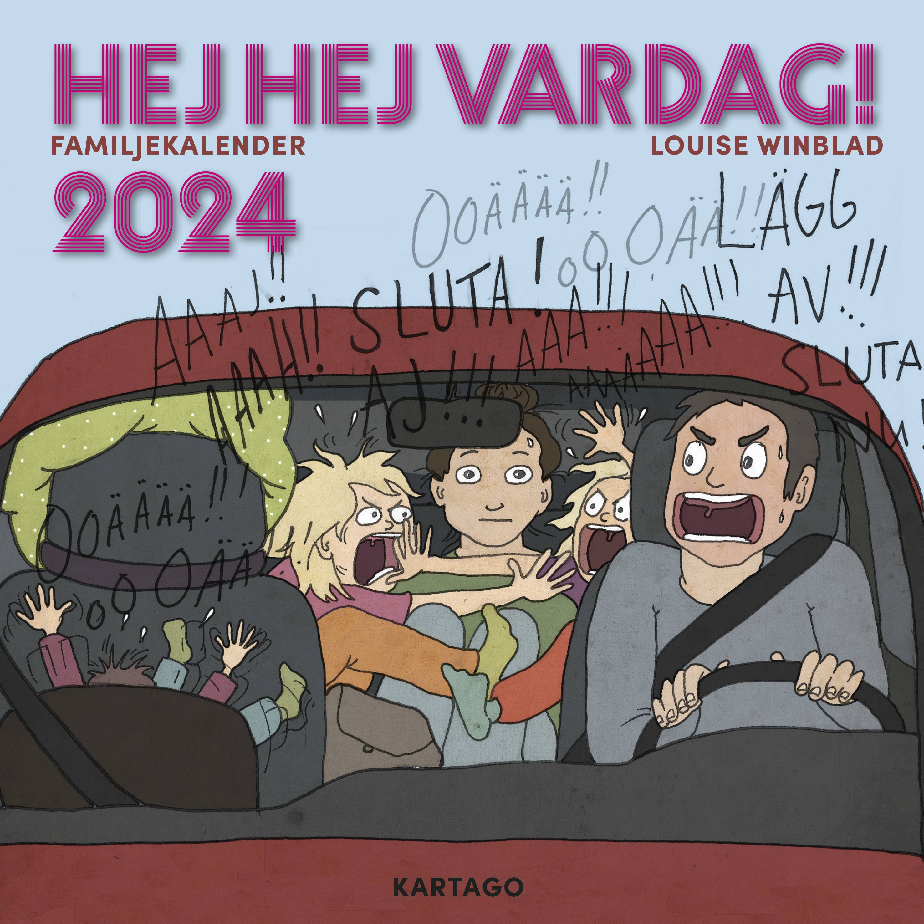 Hej hej vardag! Familjekalender 2024