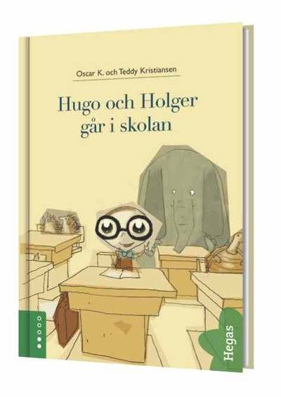 Hugo och Holger går i skolan (Bok+CD)