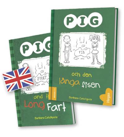 Pig och den långa fisen + Pig and the Long Fart (Tvillingpaket)