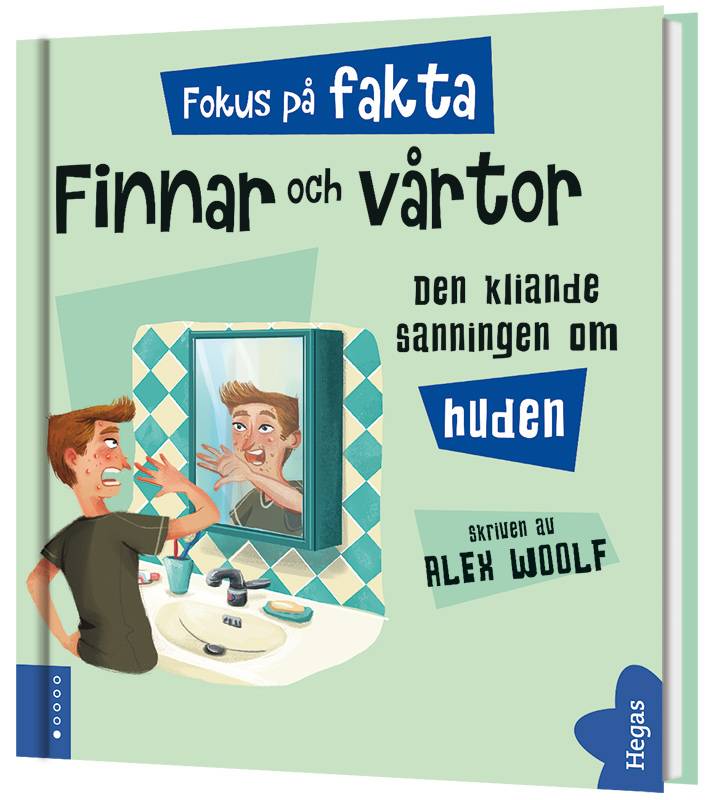 Allt du behöver veta om finnar och vårtor : den kliande sanningen om huden (bok+CD)