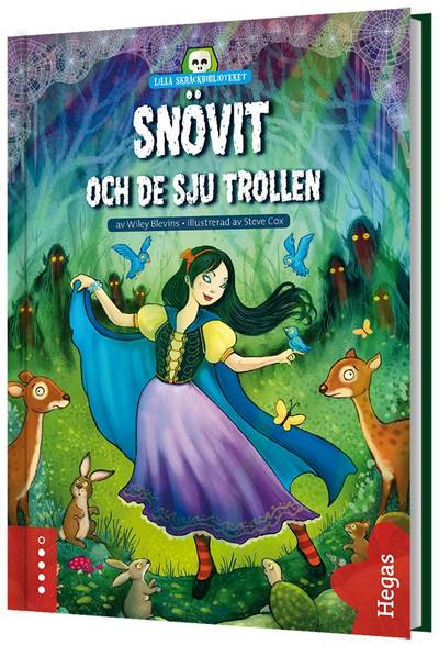 Snövit och de sju trollen (bok + CD)