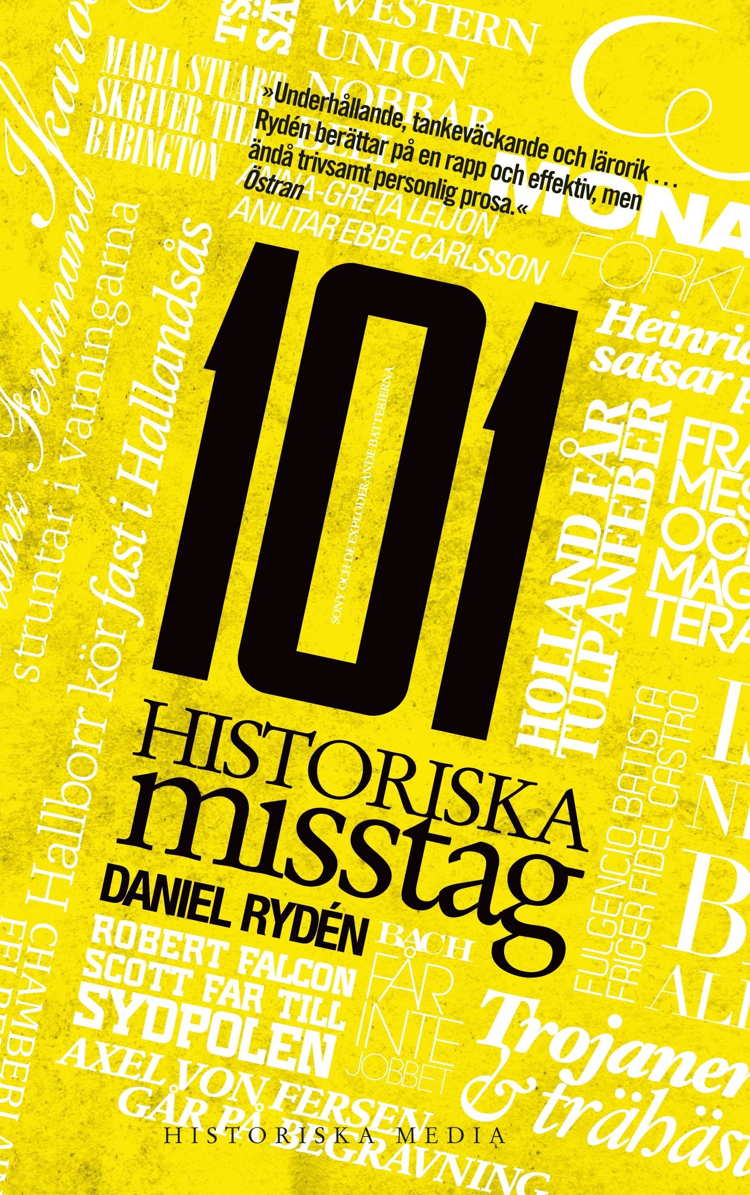 101 historiska misstag