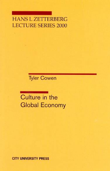 Culture in the global economy