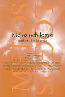 Melos och Logos : festskrift till Folke Bohlin