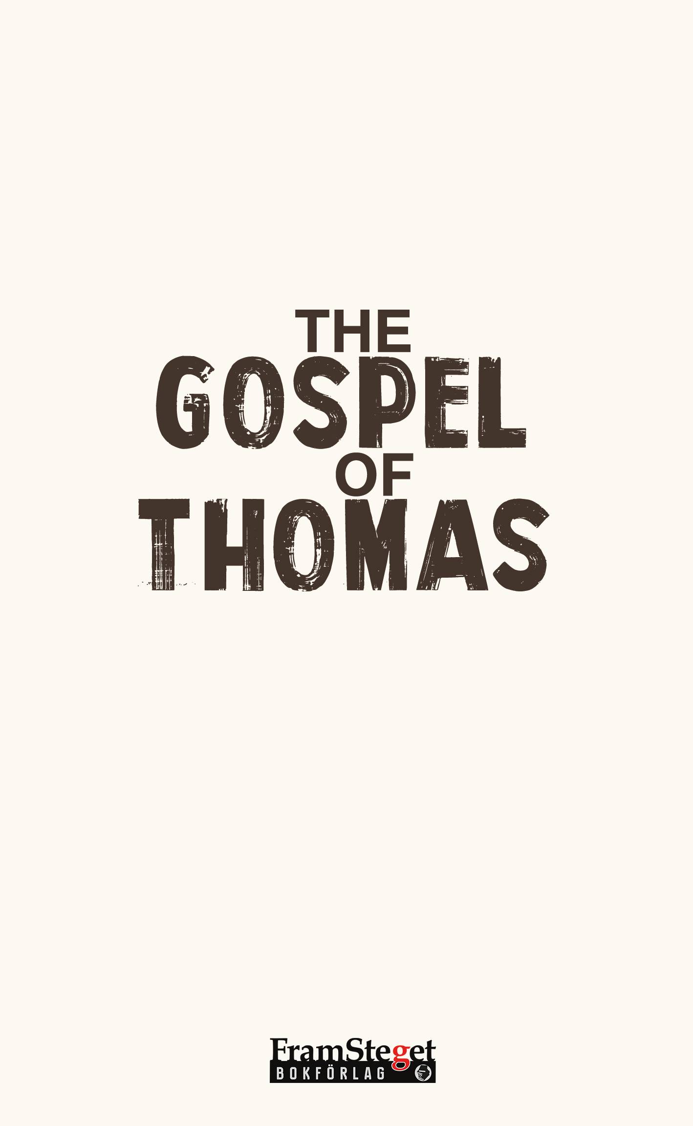 The Gospel of Thomas