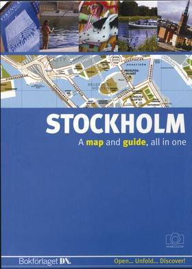 Stockholm (engelsk) : A map and a guide, all in one