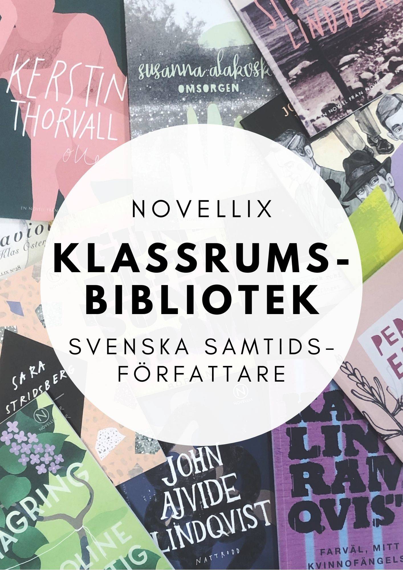 Novellix klassrumsbibliotek - Svenska samtidsförfattare