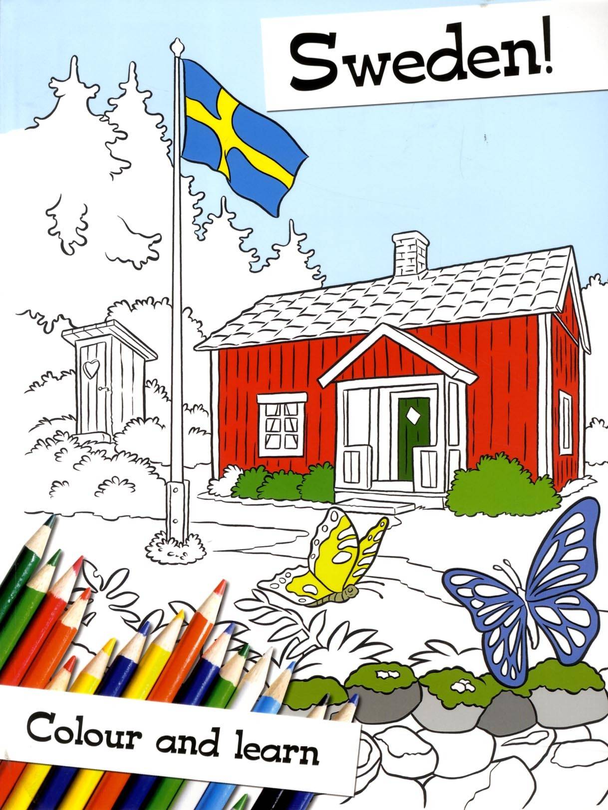 Sweden! : colour and learn