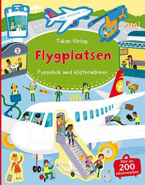 Flygplatsen : pysselbok med klistermärken