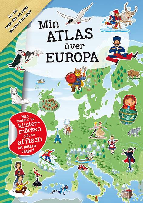 Min atlas över Europa