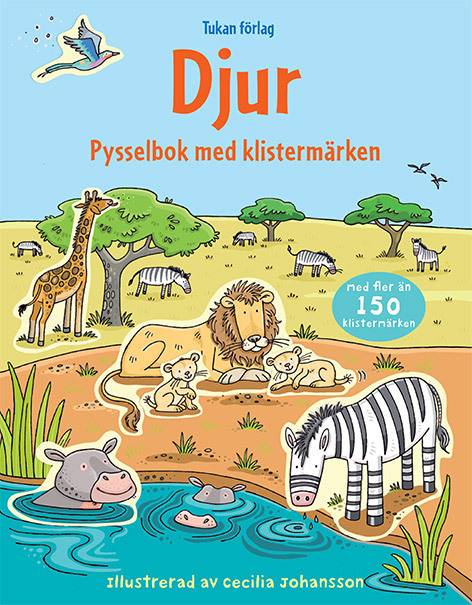 Djur : pysselbok med klistermärken