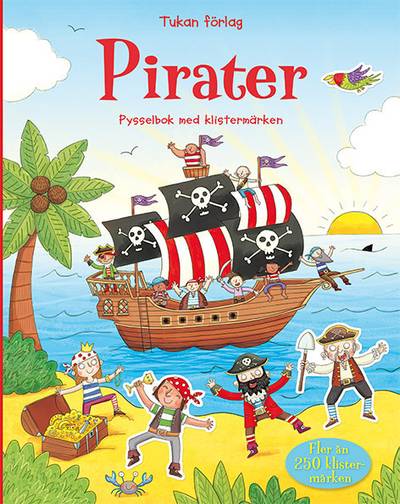 Pirater. Pysselbok med klistermärken