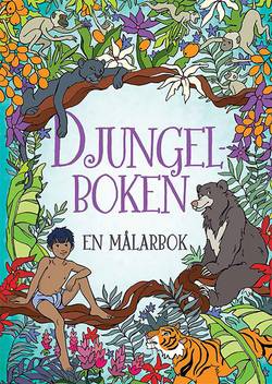 Djungelboken : en målarbok