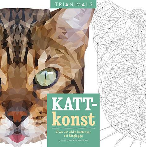 Kattkonst : över 60 olika kattraser att färglägga