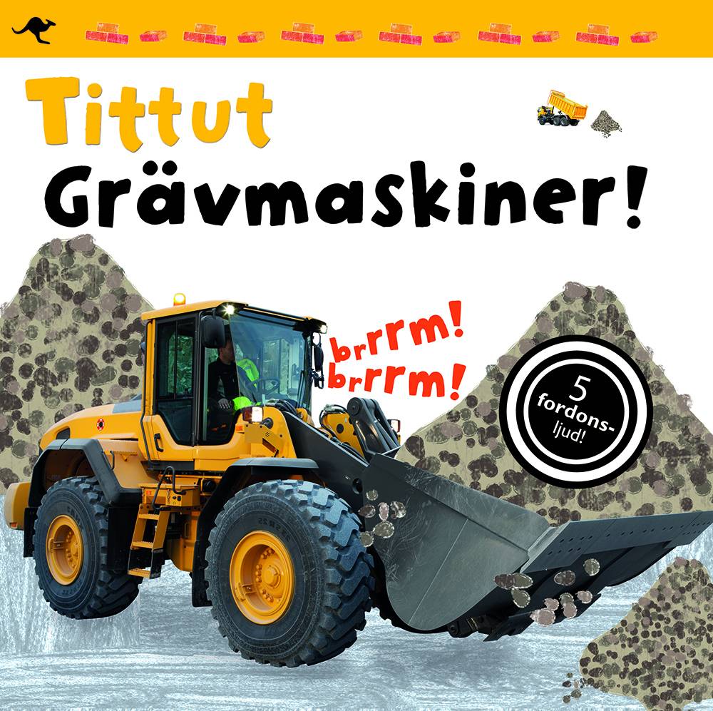 Tittut. Grävmaskiner