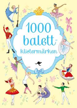 1000 balettklistermärken