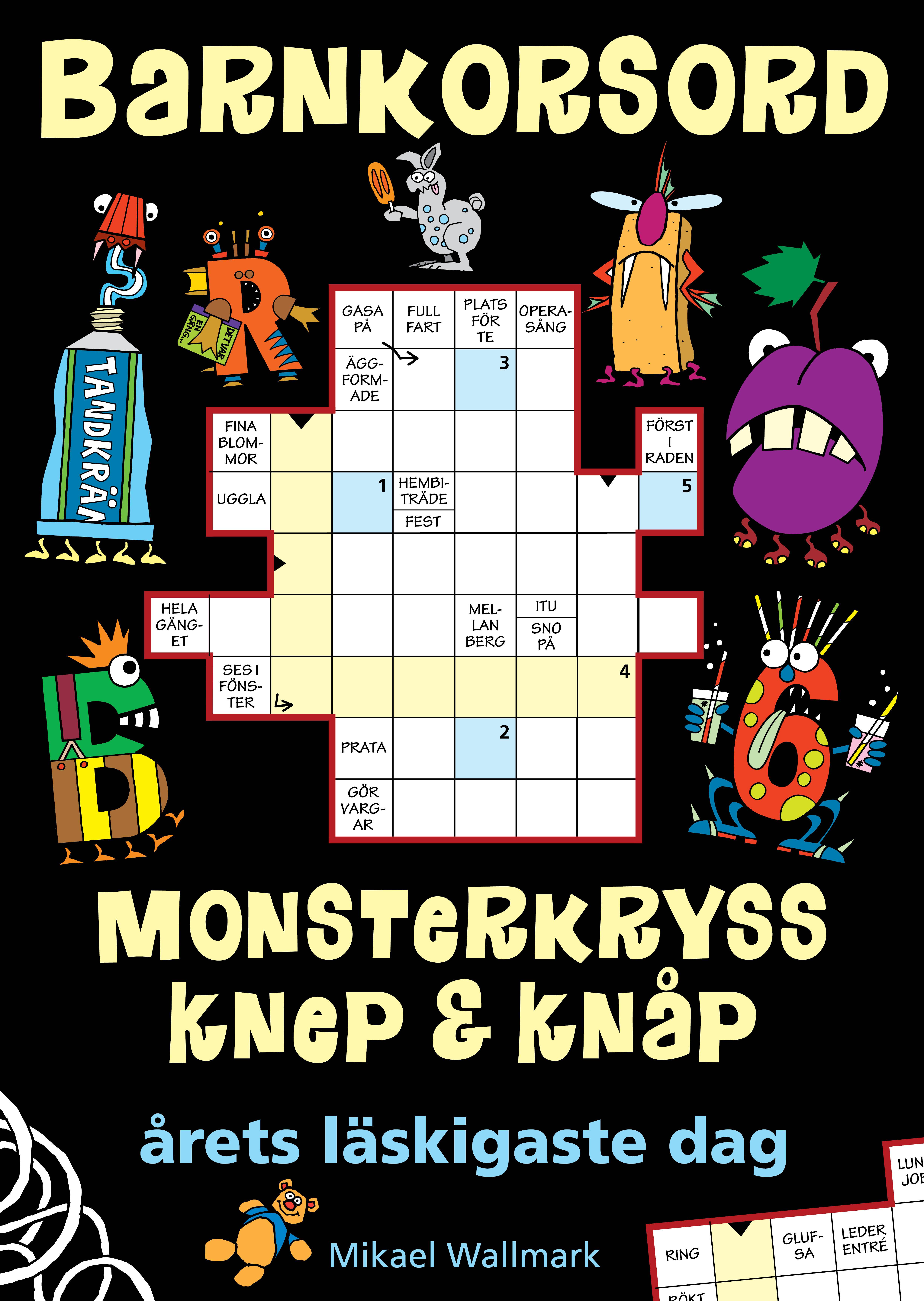 Barnkorsord Monsterpyssel Knep & knåp : Årets läskigaste dag