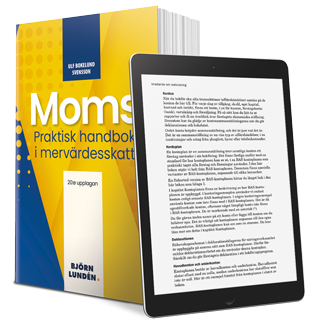 Moms : praktisk handbok i mervärdesskatt