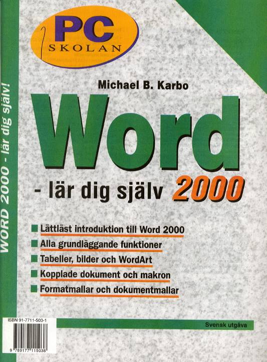 Word 2000-lär dig själv