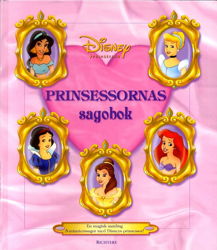 Prinsessornas sagobok - 5 minuterssagor