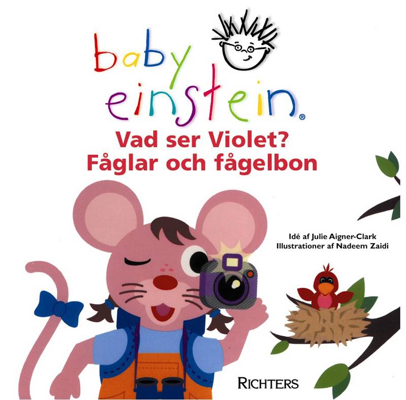 Vad ser Violet? : fåglar och fågelbon