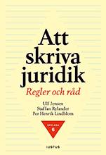 Att skriva juridik : regler och råd