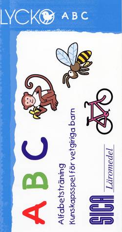 Lycko. ABC : alfabetsträning : kunskapsspel för vetgiriga barn
